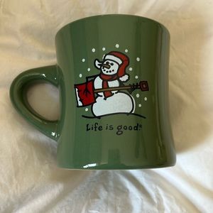 Life is Good Diner Mug